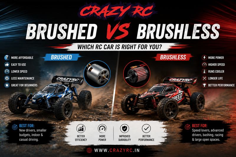 Brushed vs Brushless RC Cars: Which Is Better?