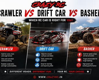 RC Crawler vs Drift Car vs Basher: Which RC Should You Buy?