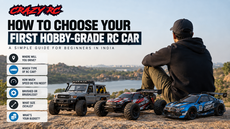How to Choose Your First Hobby-Grade RC Car in India