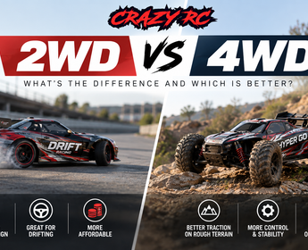2WD vs 4WD RC Cars: Which One Should You Buy?