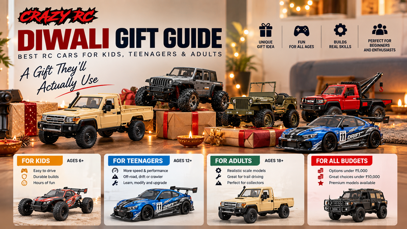 Best RC Cars for Diwali Gifts in India – Kids, Teens & Adults