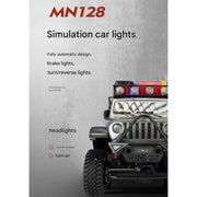 MN128 1:12 4WD Off-road Remote Control Jurassic Park Dinosaur Edition Jeep
