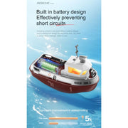 Rescue 1008 1:32 2.4G Scale Mini Remote Control Tugboat