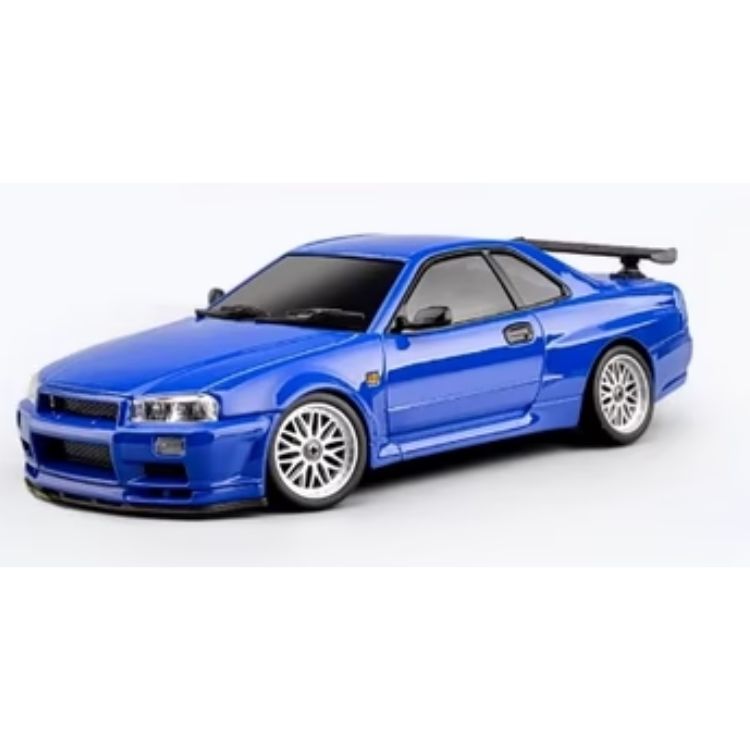 LDRC LD1899 1:18 Nissan Skyline GTR R34 2.4GHz Metal Body Remote Control Drift Car