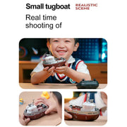 Rescue 1008 1:32 2.4G Scale Mini Remote Control Tugboat