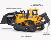 HUINA 1554 1:18 11CH Remote Control Heavy-Duty Bulldozer