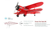 WLtoys XK A300 Remote Control Aircraft on runway before takeoff