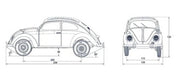 FMS 1/12 Retro Beetle RC Car