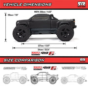 ARRMA 1/10  BIG ROCK Monster Truck