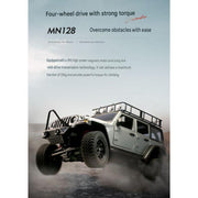 MN128 1:12 4WD Off Road Brushed RC Rock Crawler
