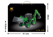 HUINA 1579 1:14 9CH RC Loader Excavator 2 in 1 Construction Vehicle
