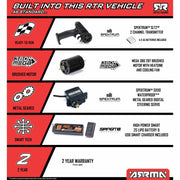 ARRMA 1:14 TYPHON GROM  RTR Brushed Buggy