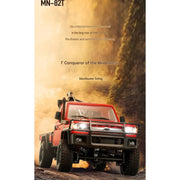 MNRC MN82-T RTR 1/12 2.4G 4WD Toyota Land Cruiser LC79 RC Pickup Truck
