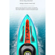 TORNADO 50KM/H Anti-Rollover Electric Brushless Remote Control Speedboat