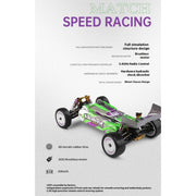 WLtoys 104002 Brushless 60km/h Metal Chassis 4WD Electric High Speed Remote Control Truggy Drift Car