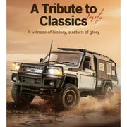 Toyota LC79 MN82S Remote Control Four-wheel Off-road Pickup Car