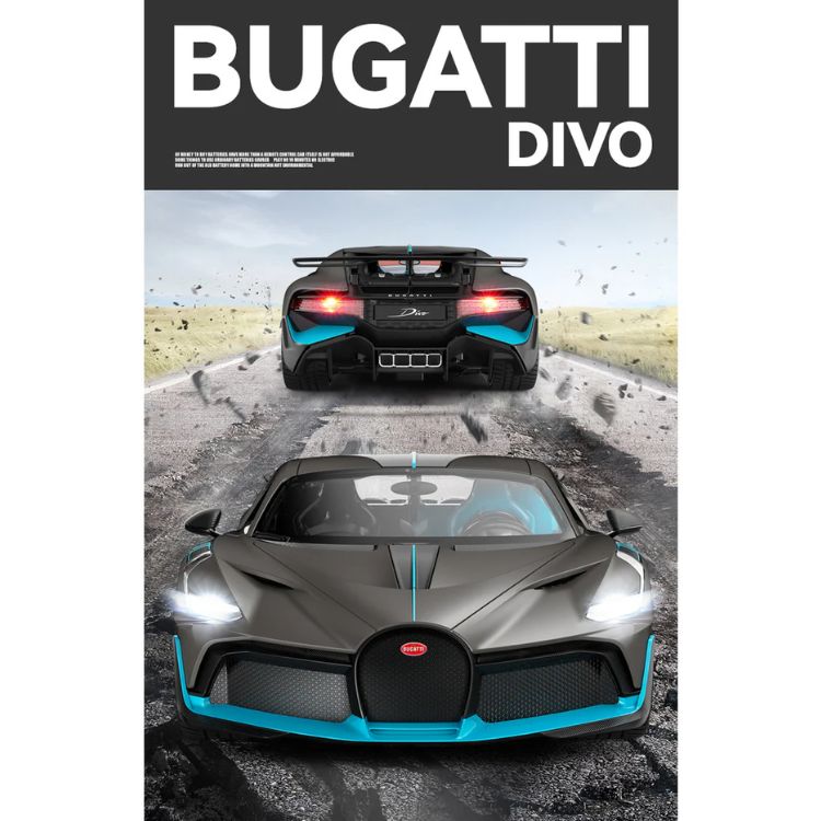 RASTAR 11KM/H 1:14 Bugatti Divo Remote Control Racing Car