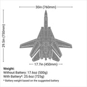 E-flite F-14 Tomcat Twin 40mm EDF Jet