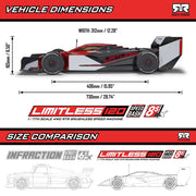 1/7 ARRMA LIMITLESS 8S AVC  RTR Brushless On-Road RC Car