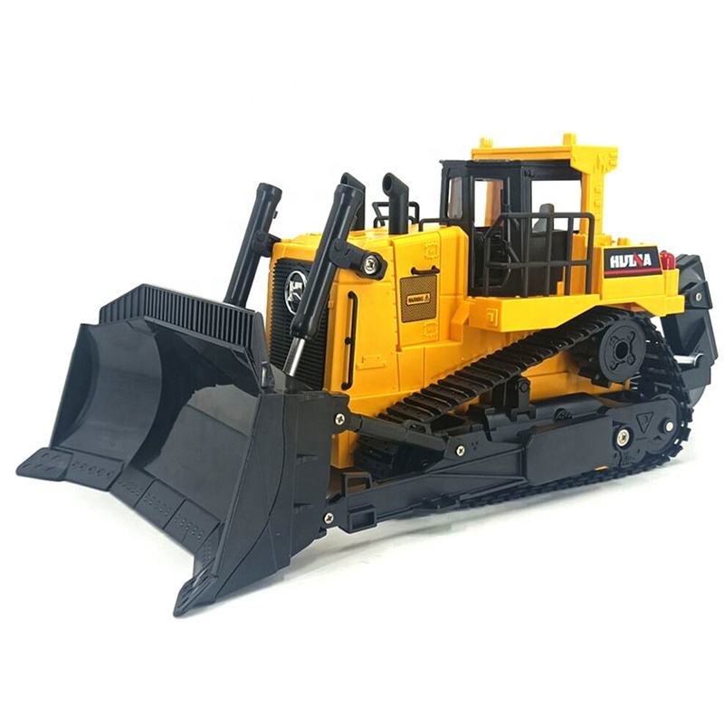HUINA 1554 1:18 11CH Remote Control Heavy-Duty Bulldozer