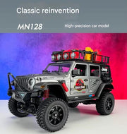 MN128 1:12 4WD Off-road Remote Control Jurassic Park Dinosaur Edition Jeep