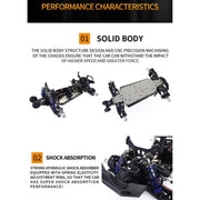 ZD Racing MT8 1/8 RC Car Off-Road 4WD High Speed Racing Remote Control Electric Monster Truck