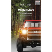 MNRC MN82 RTR 1/12 2.4G 4WD RC Car TOYOTA Land Cruiser LC79 RC Pickup Truck