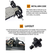ZD Racing MT8 1/8 RC Car Off-Road 4WD High Speed Racing Remote Control Electric Monster Truck