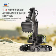 Remote-controlled Huina 1582 Truck Toy in outdoor action