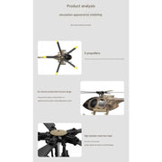 RC ERA C189 1:28 Fang MD500 Brushless Dual Simulation Model 6-Axis Gyro Remote Control Helicopter