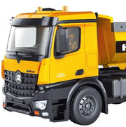 Huina 1573 1:14 RC Dump Truck 10CH 2.4GHz Remote Control Construction Vehicle with LED Lights
