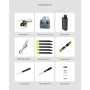 RC ERA C189 1:28 Fang MD500 Brushless Dual Simulation Model 6-Axis Gyro Remote Control Helicopter