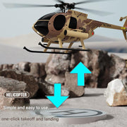 RC ERA C189 1:28 Fang MD500 Brushless Dual Simulation Model 6-Axis Gyro Remote Control Helicopter