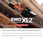 CROSSRC EMO XL2 1/8 Mustang 6WD RC Off-Road Climbing Car