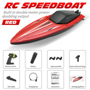 High-speed Remote Control Boat simulation model top view