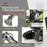 Packaging and accessories of Huina 1582 All Metal Truck Toy