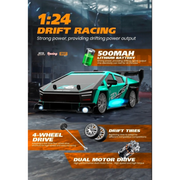 Mustang 1:24 Drift RC Car 8602