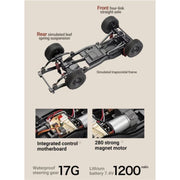 Toyota LC79 MN82S Remote Control Four-wheel Off-road Pickup Car