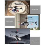 3.5 Channel Alloy Remote Control Helicopter with Light Display