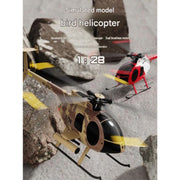 RC ERA C189 1:28 Fang MD500 Brushless Dual Simulation Model 6-Axis Gyro Remote Control Helicopter