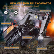 Huina 1592 1:14 22CH 2.4GHz Engineering Construction RC Excavator Vehicle
