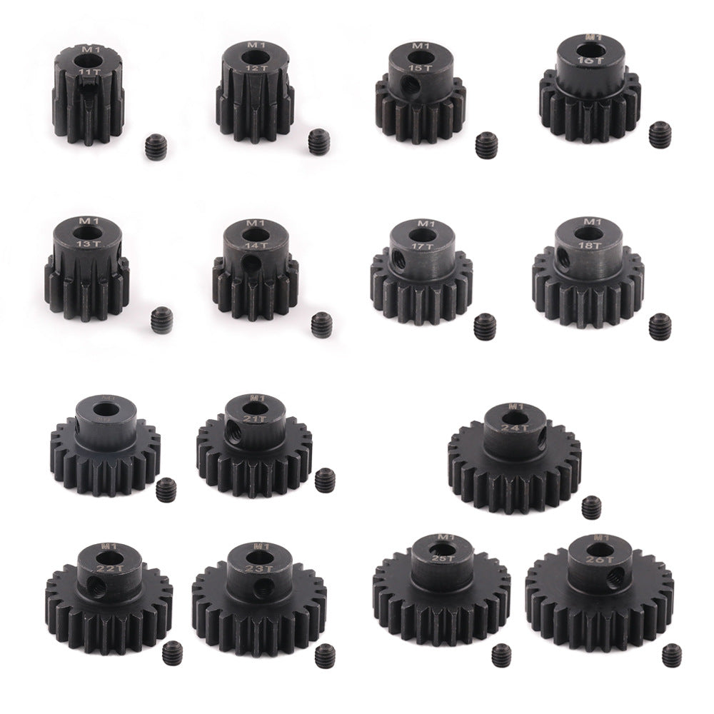 1/8 RC remote control model car metal motor 5MM aperture M1 gear 11T-30T upgrade parts spare parts