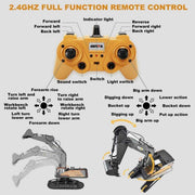 Huina 1592 1:14 22CH 2.4GHz Engineering Construction RC Excavator Vehicle