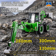 HUINA 1579 1:14 9CH RC Loader Excavator 2 in 1 Construction Vehicle