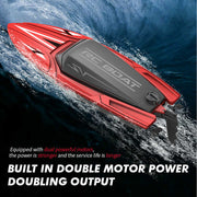 Remote Control Boat TY2 high-speed water racing demonstration