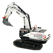 Huina 1594 1:14 RC Excavator 22CH 2.4GHz Alloy Metal Construction Vehicle with 4 Interchangeable Attachments