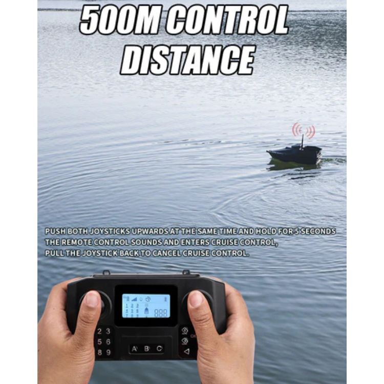 GPS 25000 mAh Battery Remote Control Fishing BaitBoat