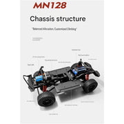MN128 1:12 4WD Off Road Brushed RC Rock Crawler