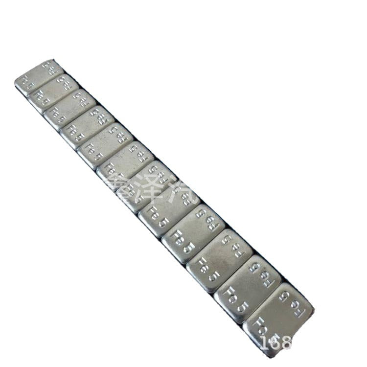 Adhesive wheel balance block 5gx12 surface galvanized automobile tire counterweight block tire dynamic balance block
