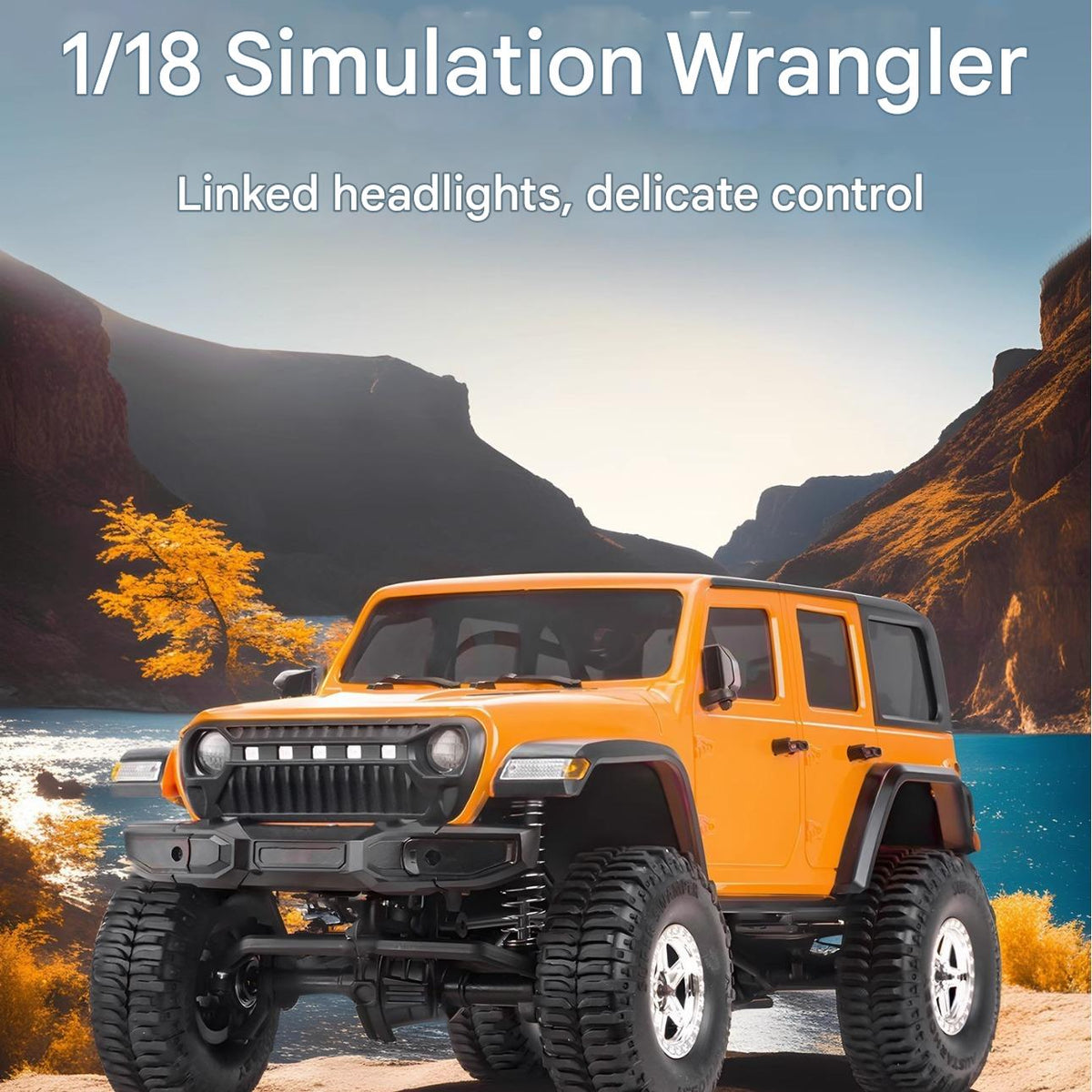 JJRC C8801  1:18 4WD Off-Road Climbing RC Car